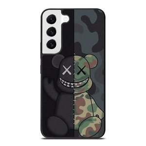 KAWS BLACK CAMO Samsung Galaxy S22 Case Cover