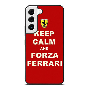 KEEP CALM AND FORZA FERRARI  Samsung Galaxy S22 Case Cover