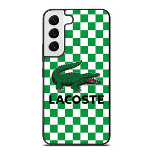LACOSTE CHECKERBOARD LOGO Samsung Galaxy S22 Case Cover LACOSTE CHECKERBOARD LOGO Samsung Galaxy S22 Case Cover