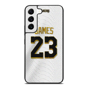 LEBRON JAMES LA LAKERS WHITE KIT Samsung Galaxy S22 Case Cover
