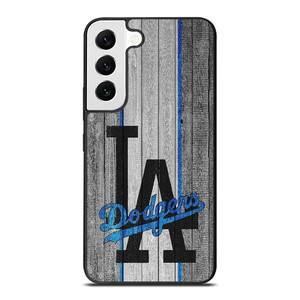 LOS ANGELES DODGERS BASEBALL WOOD LOGO Samsung Galaxy S22 Case Cover
