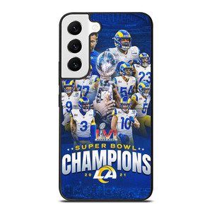LOS ANGELES RAMS NFL CHAMPIONS 2021 Samsung Galaxy S22 Case Cover