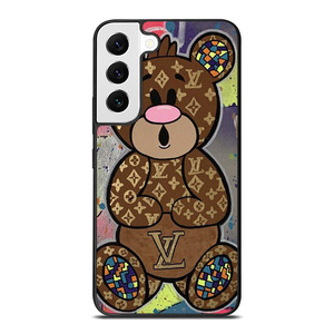 LV LOUIS VUITTON TEDDY BEAR Samsung Galaxy S22 Case Cover LV LOUIS VUITTON TEDDY BEAR Samsung Galaxy S22 Case Cover