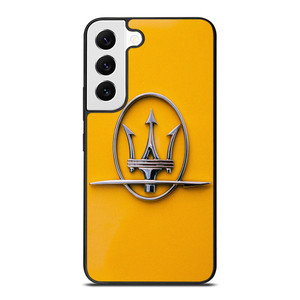 MASERATI YELLOW EMBLEM Samsung Galaxy S22 Case Cover