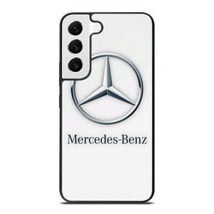 MERCEDES BENZ WHITE EMBLEM Samsung Galaxy S22 Case Cover MERCEDES BENZ WHITE EMBLEM Samsung Galaxy S22 Case Cover