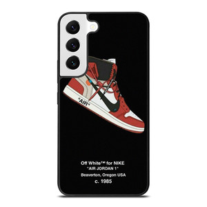 NIKE AIR JORDAN 1 OFF WHITE Samsung Galaxy S22 Case Cover
