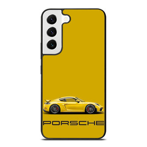 PORSCHE YELLOW SUPER CAR Samsung Galaxy S22 Case Cover