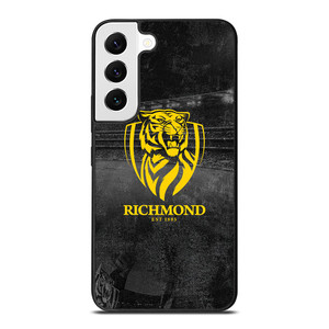 RICHMOND TIGERS SYMBOL BLACK Samsung Galaxy S22 Case Cover RICHMOND TIGERS SYMBOL BLACK Samsung Galaxy S22 Case Cover