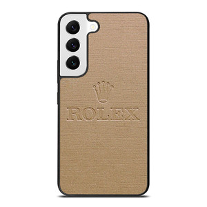 ROLEX WATCHES BROWN Samsung Galaxy S22 Case Cover ROLEX WATCHES BROWN Samsung Galaxy S22 Case Cover