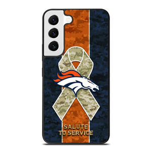 SALUTE TO SERVICE DENVER BRONCOS Samsung Galaxy S22 Case Cover SALUTE TO SERVICE DENVER BRONCOS Samsung Galaxy S22 Case Cover
