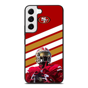 SAN FRANCISCO 49ERS STRIPE LOGO Samsung Galaxy S22 Case Cover SAN FRANCISCO 49ERS STRIPE LOGO Samsung Galaxy S22 Case Cover