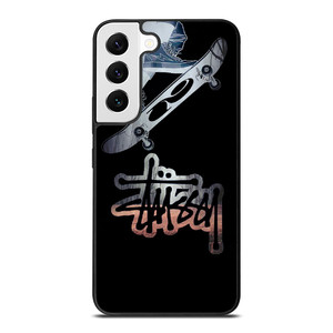STUSSY SKATEBOARD LOGO Samsung Galaxy S22 Case Cover STUSSY SKATEBOARD LOGO Samsung Galaxy S22 Case Cover