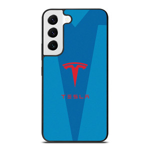 TESLA BLUE LOGO Samsung Galaxy S22 Case Cover
