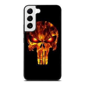 THE PUNISHER BURNED ICON Samsung Galaxy S22 Case Cover THE PUNISHER BURNED ICON Samsung Galaxy S22 Case Cover