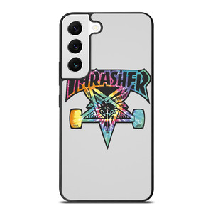THRASHER SKATEBOARD TIE DYE LOGO Samsung Galaxy S22 Case Cover THRASHER SKATEBOARD TIE DYE LOGO Samsung Galaxy S22 Case Cover
