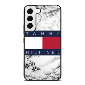 TOMMY HILFIGER WHITE MARBLE Samsung Galaxy S22 Case Cover