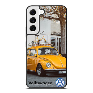 VOLKSWAGEN BEETLE YELLOW Samsung Galaxy S22 Case Cover VOLKSWAGEN BEETLE YELLOW Samsung Galaxy S22 Case Cover