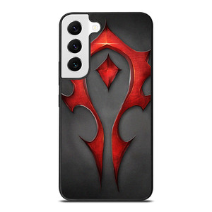 WORLD OF WARCRAFT HORDE LOGO Samsung Galaxy S22 Case Cover WORLD OF WARCRAFT HORDE LOGO Samsung Galaxy S22 Case Cover