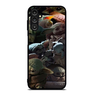 BABY YODA STAR WARS COLLAGE Samsung Galaxy A14 Case Cover