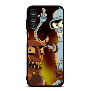 BENDER ROBOT DEVIL FUTURAMA CARTOON Samsung Galaxy A14 Case Cover BENDER ROBOT DEVIL FUTURAMA CARTOON Samsung Galaxy A14 Case Cover