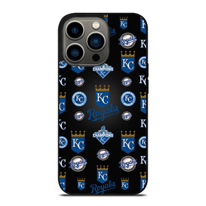 KANSAS CITY ROYALS LOGO PATTERN iPhone 13 Pro Case Cover KANSAS CITY ROYALS LOGO PATTERN iPhone 13 Pro Case Cover