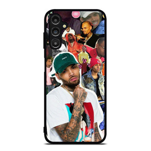 CHRIS BROWN SINGER COLLAGE Samsung Galaxy A14 Case Cover CHRIS BROWN SINGER COLLAGE Samsung Galaxy A14 Case Cover