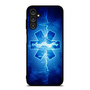 EMT EMS REGISTERED PARAMEDIC LOGO 2 Samsung Galaxy A14 Case Cover EMT EMS REGISTERED PARAMEDIC LOGO 2 Samsung Galaxy A14 Case Cover