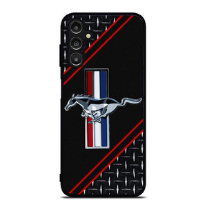 FORD MUSTANG METAL EMBLEM LOGO Samsung Galaxy A14 Case Cover FORD MUSTANG METAL EMBLEM LOGO Samsung Galaxy A14 Case Cover