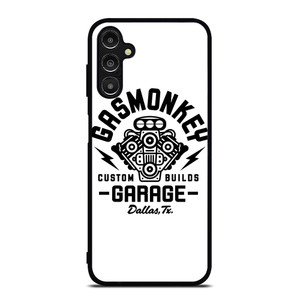 GAS MONKEY GARAGE WHITE LOGO Samsung Galaxy A14 Case Cover
