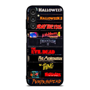 HORROR MOVIES CASSETTE COLLECTION Samsung Galaxy A14 Case Cover HORROR MOVIES CASSETTE COLLECTION Samsung Galaxy A14 Case Cover