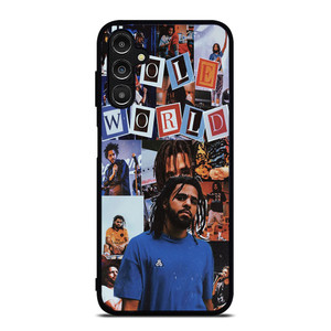 J COLE WORLD COLLAGE Samsung Galaxy A14 Case Cover J COLE WORLD COLLAGE Samsung Galaxy A14 Case Cover