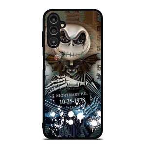 JACK SKELLINGTON NIGHTMARE BEFORE CHRISTMAS MUGSHOT Samsung Galaxy A14 Case Cover