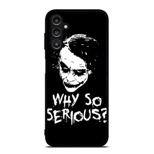 JOKER WHY SO SERIOUS ILLUSTRATION ART Samsung Galaxy A14 Case Cover