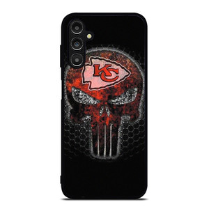 KANSAS CITY CHIEF PUNISHER SKULL LOGO Samsung Galaxy A14 Case Cover