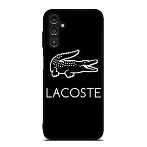 LACOSTE BLACK LINE ART LOGO Samsung Galaxy A14 Case Cover LACOSTE BLACK LINE ART LOGO Samsung Galaxy A14 Case Cover