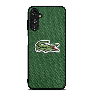 LACOSTE CROCODILE FABRIC LOGO Samsung Galaxy A14 Case Cover