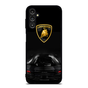 LAMBORGHINI HURACAN BLACK LOGO Samsung Galaxy A14 Case Cover