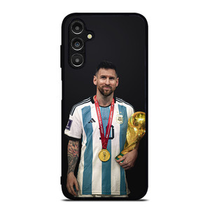 LIONEL MESSI WORLD CUP CHAMPIONS Samsung Galaxy A14 Case Cover LIONEL MESSI WORLD CUP CHAMPIONS Samsung Galaxy A14 Case Cover