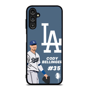 LOS ANGELES DODGERS CODY BELLINGER CARTOON Samsung Galaxy A14 Case Cover
