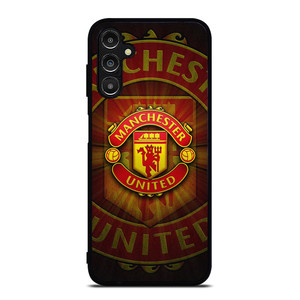 MANCHESTER UNITED METAL LOGO Samsung Galaxy A14 Case Cover MANCHESTER UNITED METAL LOGO Samsung Galaxy A14 Case Cover