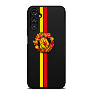 MANCHESTER UNITED STRIPE LOGO Samsung Galaxy A14 Case Cover MANCHESTER UNITED STRIPE LOGO Samsung Galaxy A14 Case Cover
