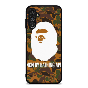 MCM BAPE BATHING APE CAMO Samsung Galaxy A14 Case Cover