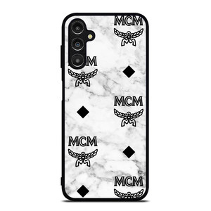 MCM WORLDWIDE WHITE MARBLE Samsung Galaxy A14 Case Cover MCM WORLDWIDE WHITE MARBLE Samsung Galaxy A14 Case Cover