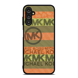 MICHAEL KORS PEACH STRIPE Samsung Galaxy A14 Case Cover MICHAEL KORS PEACH STRIPE Samsung Galaxy A14 Case Cover