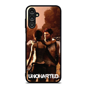 NATHAN DRAKE LARA CROFT UNCHARTED Samsung Galaxy A14 Case Cover NATHAN DRAKE LARA CROFT UNCHARTED Samsung Galaxy A14 Case Cover