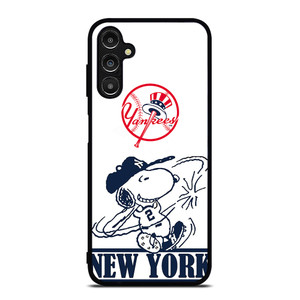 NEW YORK YANKEES SNOOPY BADGE Samsung Galaxy A14 Case Cover NEW YORK YANKEES SNOOPY BADGE Samsung Galaxy A14 Case Cover