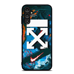 NIKE OFF WHITE ABSTRACT PAINTING Samsung Galaxy A14 Case Cover NIKE OFF WHITE ABSTRACT PAINTING Samsung Galaxy A14 Case Cover