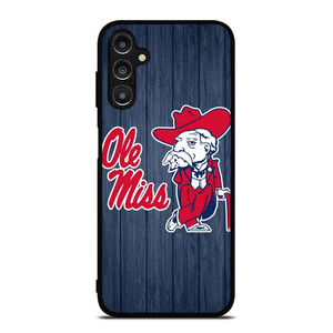 OLE MISS REBELS WOOD ICON Samsung Galaxy A14 Case Cover OLE MISS REBELS WOOD ICON Samsung Galaxy A14 Case Cover