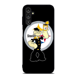 PITTSBURGH STEELERS FOOTBALL POPEYE CARTOON Samsung Galaxy A14 Case Cover