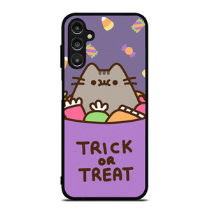 PUSHEEN THE CAT HALLOWEEN TRICK OR TREAT Samsung Galaxy A14 Case Cover